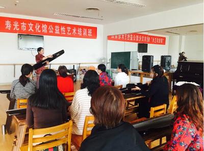 志愿微光點亮藝術(shù)周末 壽光市文化館的溫情探索